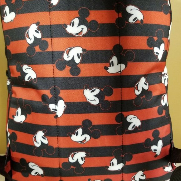 Disney Loungefly Mickey Mouse Faces Backpack NEW main image 8